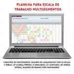 Planilha para Escala de Trabalho Multisegmentos