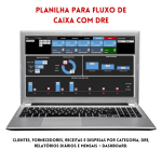 Planilha para fluxo de caixa com DRE