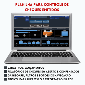 Planilha para controle de cheques emitidos