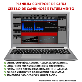 Planilha Safra Controle PRO � Gest�o de Caminh�es e Faturamento