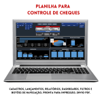 Planilha para controle de cheques