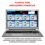 Planilha para indicadores comerciais
