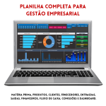 Planilha completa para Gesto Empresarial