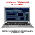 Planilha para Programao da Produo