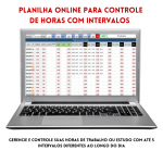Planilha Online para Controle de Horas com Intervalos