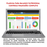 Planilha para Balano Patrimonial  Controle Financeiro Completo