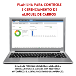 Planilha para Controle e Gerenciamento de Aluguel de Carros